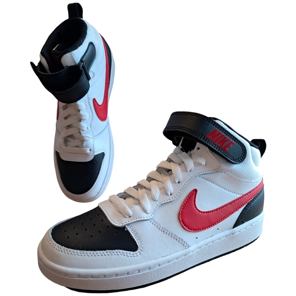 Nike Court Borough Mid 2 Sneakers Size 5Y New Without Box - Picture 10 of 13